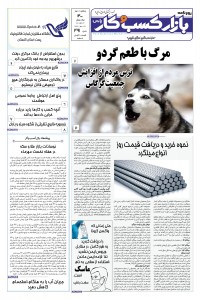 روزنامه بازار کسب و کار پارس شماره 391