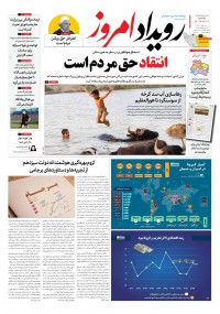 روزنامه رویداد امروز شماره 1125